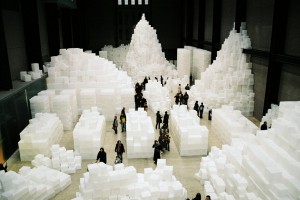 Rachel Whiteread's "Embarkment" at Tate Modern