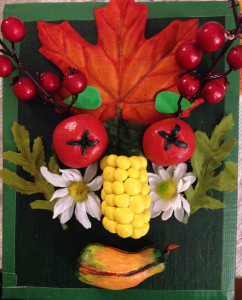 TN-ad.Arcimbolo Food Face Sculpture Relief